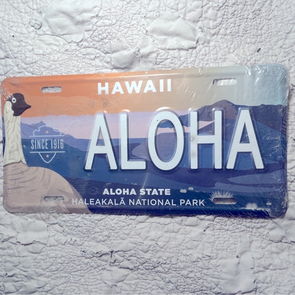 Aloha License Collectable Plate of Maui🌺